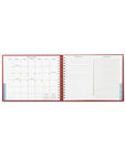12 Month Horizontal Planner, Mostly on Time