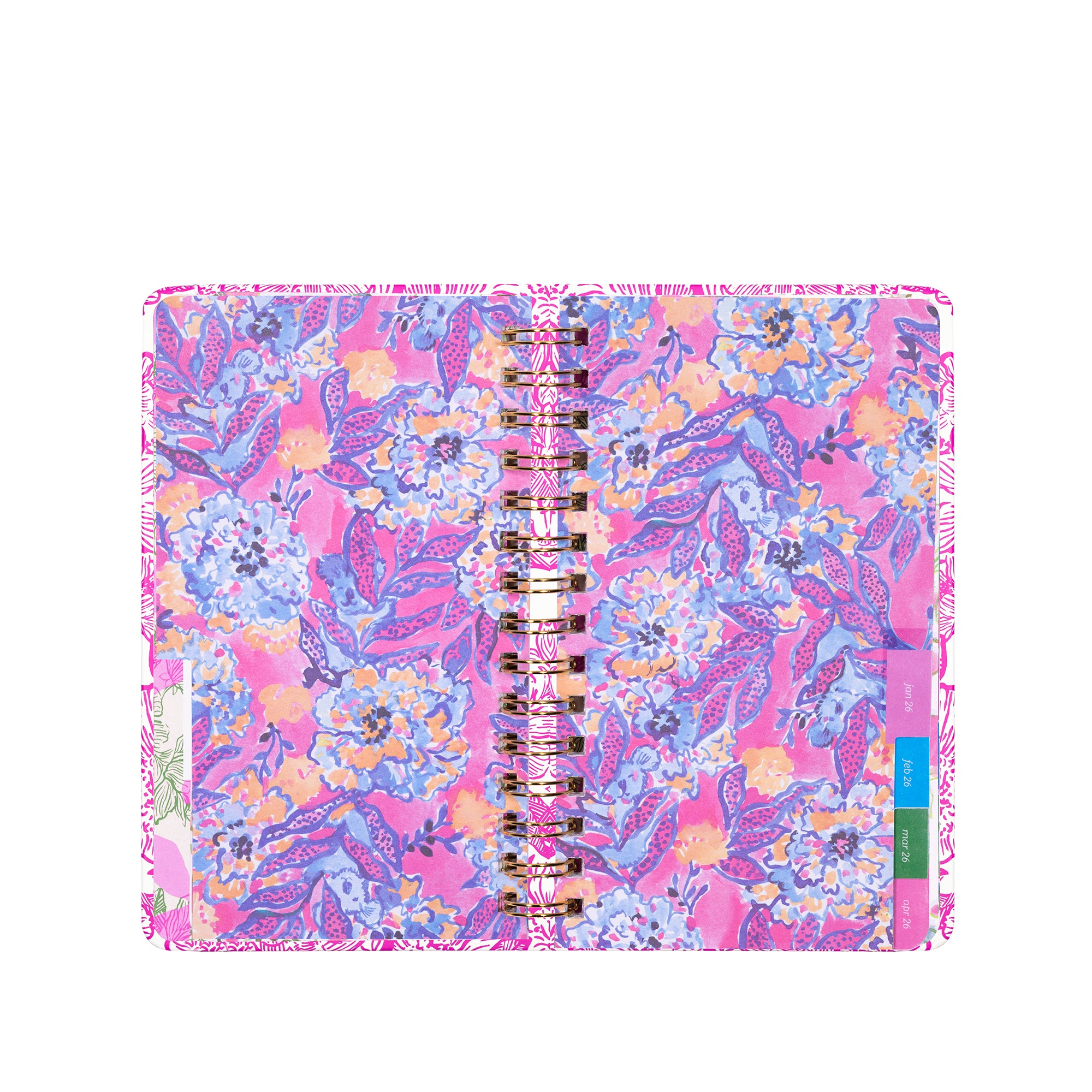 Medium 12 Month Agenda, Unforgettable Pink