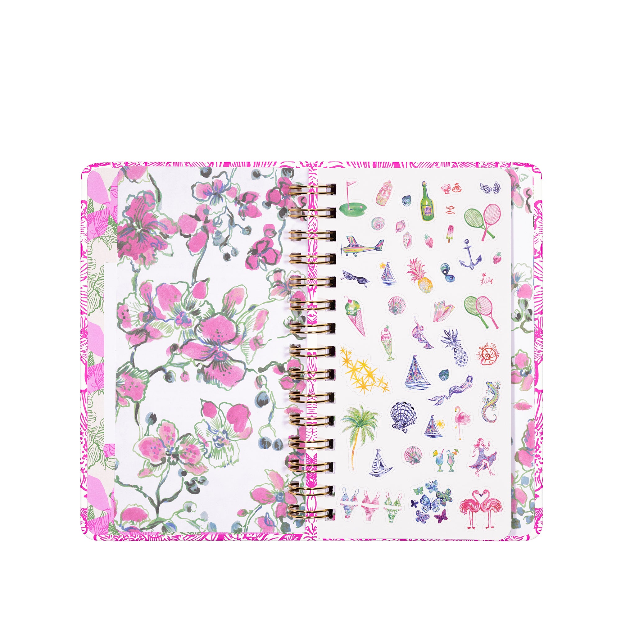 Medium 12 Month Agenda, Unforgettable Pink