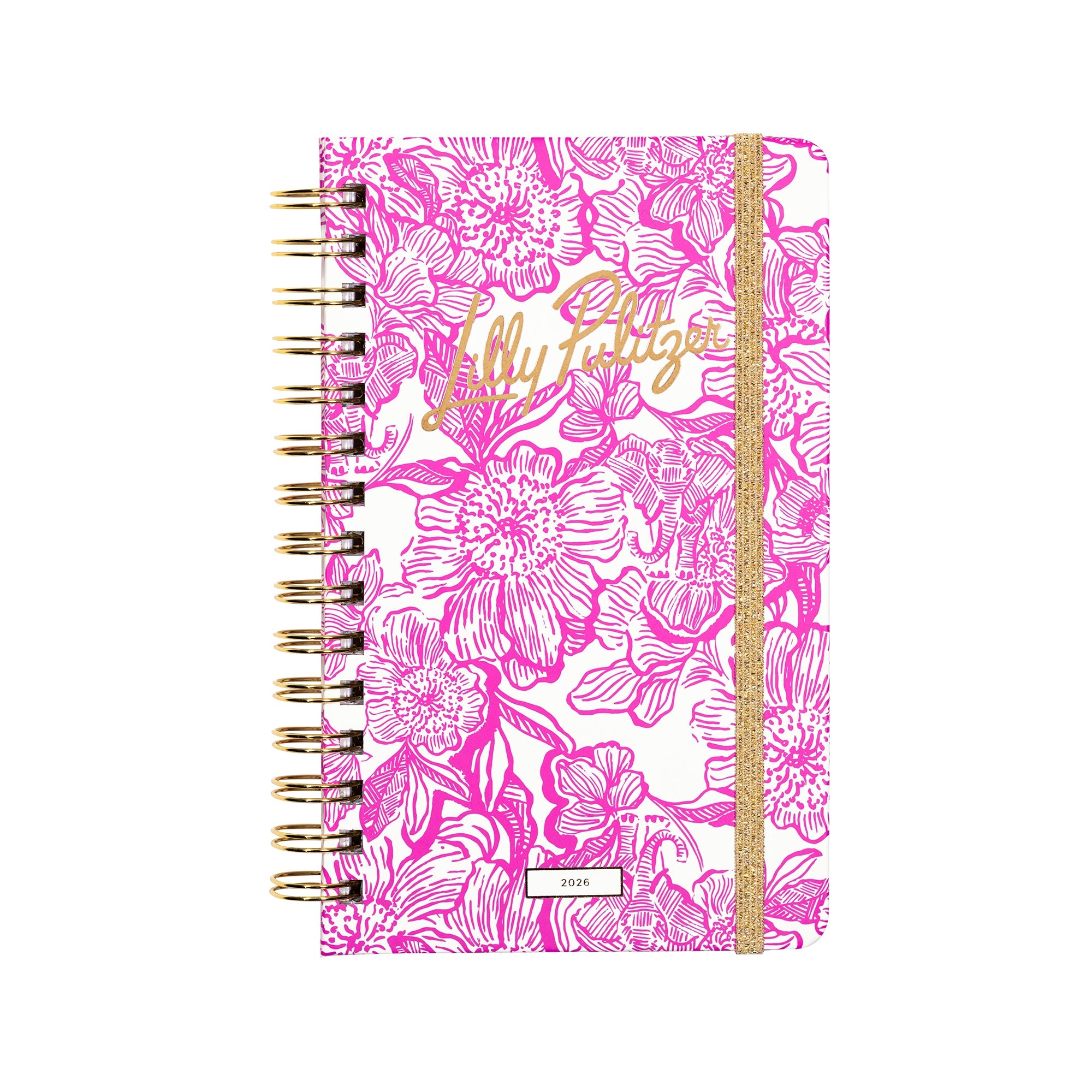 Medium 12 Month Agenda, Unforgettable Pink