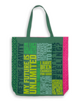 Canvas Tote, Wicked Word Cloud