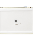 White pouch with 'Steel Mill' branding on a white background