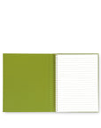 Concealed Spiral Notebook, Painterly Blooms