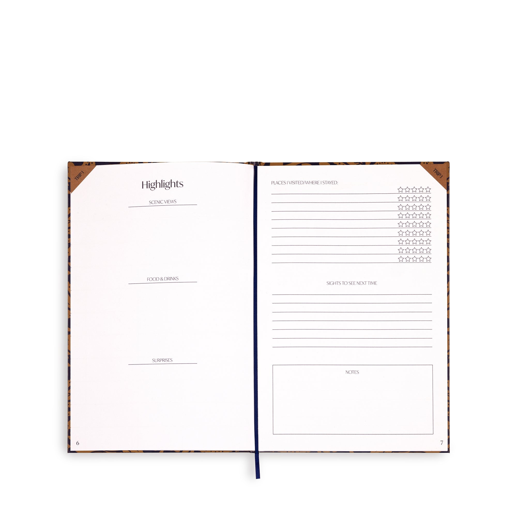 Travel Journal, Lotus Montage Roasted Pecan