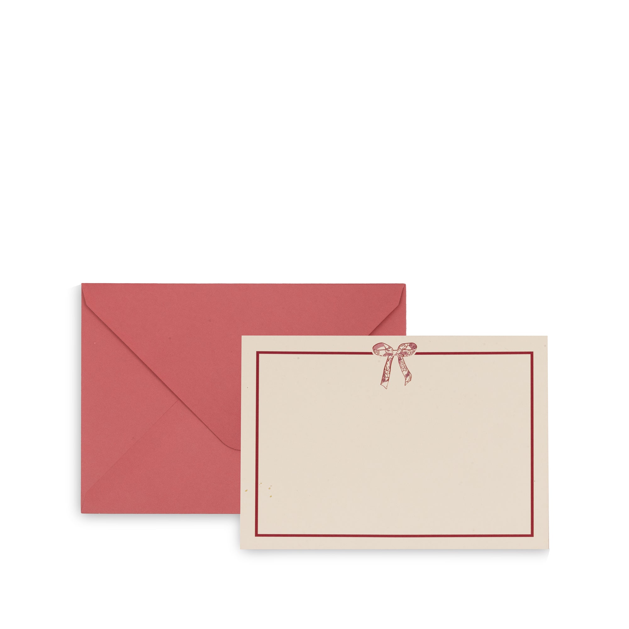 Correspondence Cards, Bow Mosaic