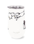 Stainless Steel Wine Tumbler, Holiday Party