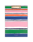 Clipboard Folio, Ocean Stripe