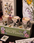 Votive Candle Set of 3, Wildflowers (Courtyard Blooms)