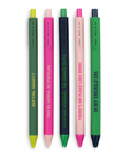 Wicked Gel Pens, Assorted Quotes