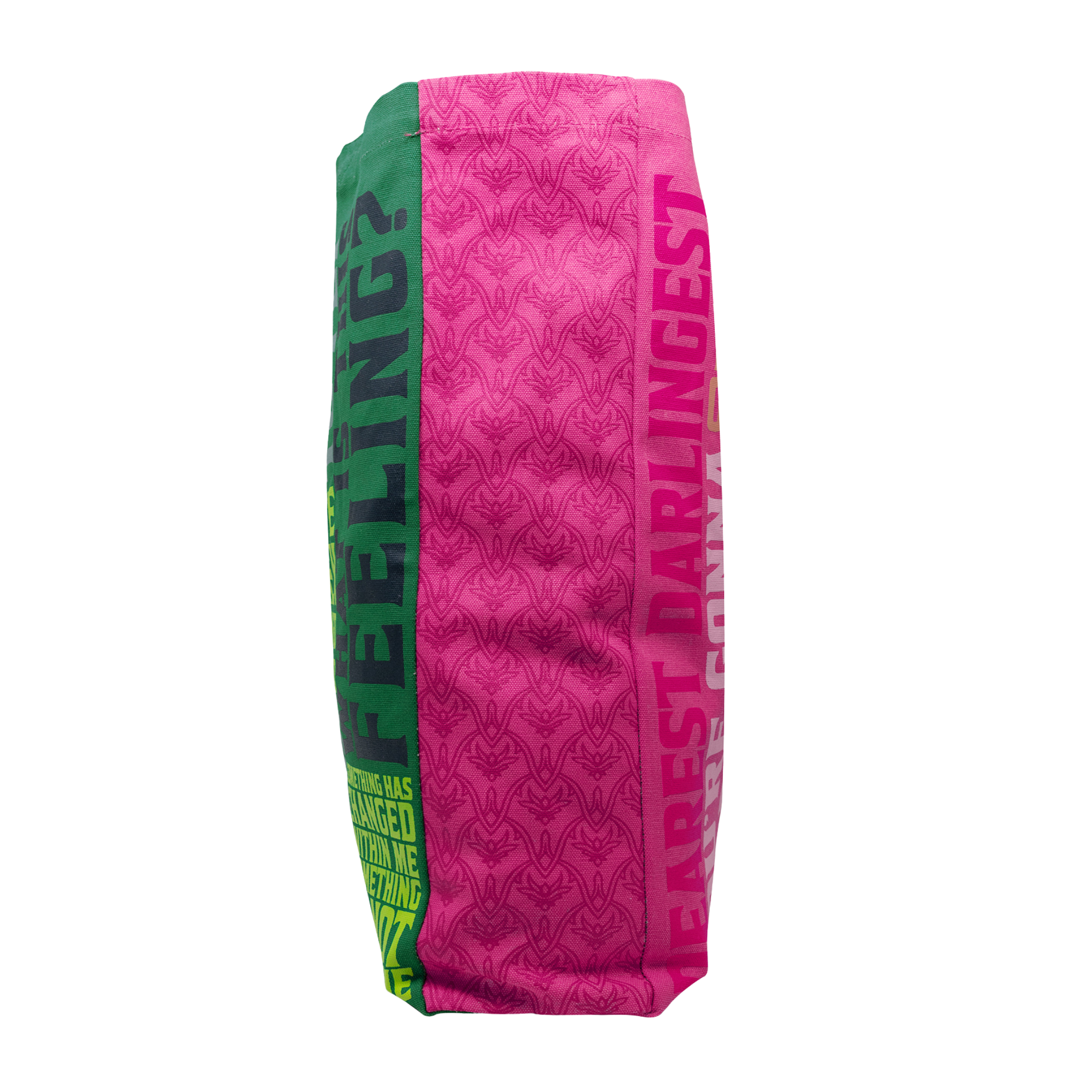 Canvas Tote, Wicked Word Cloud