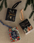 Book Shaped Ceramic Ornament, Twas the Night Before Christmas