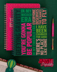 Mini Notebook, Wicked Word Cloud