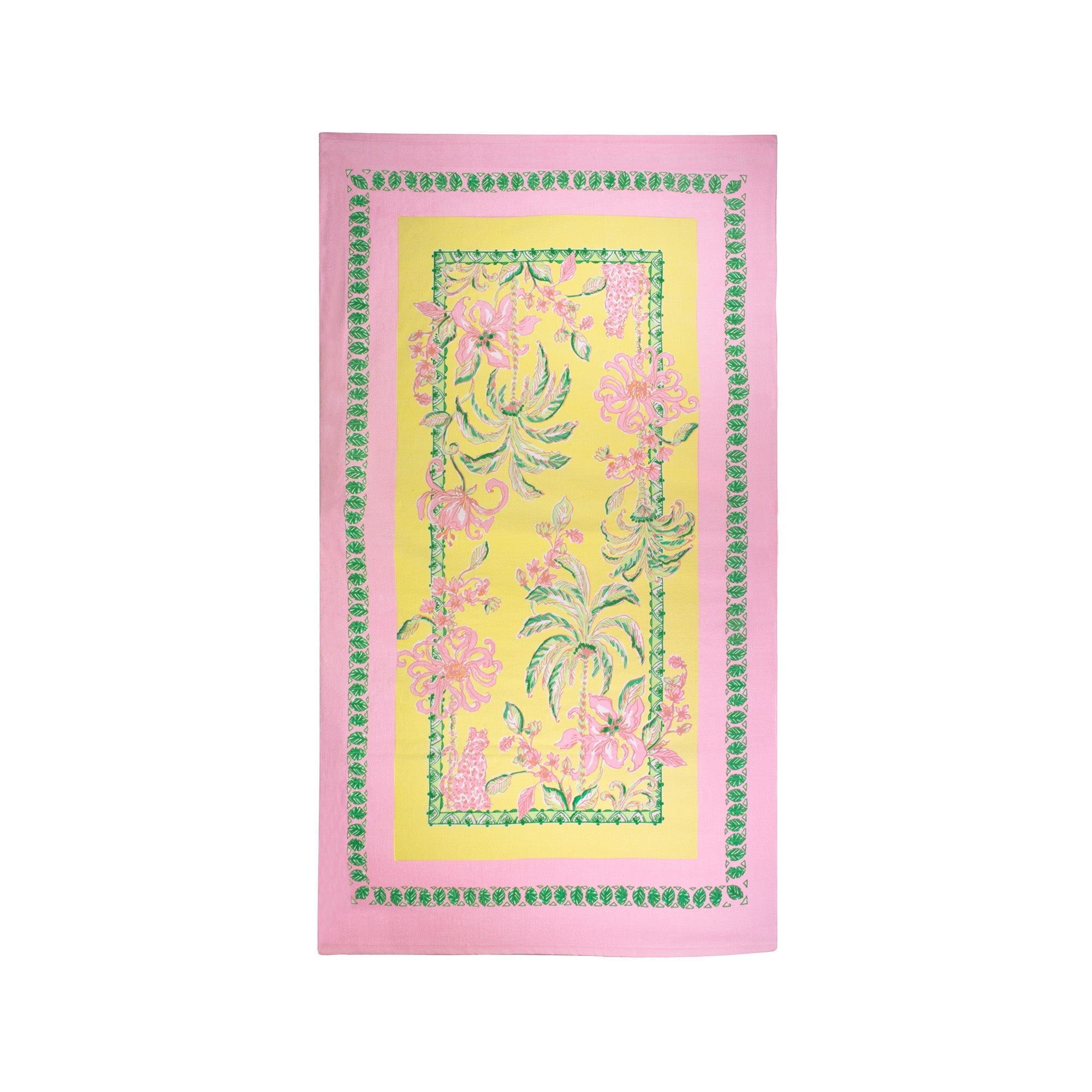 Beach Towel, Tropical Oasis