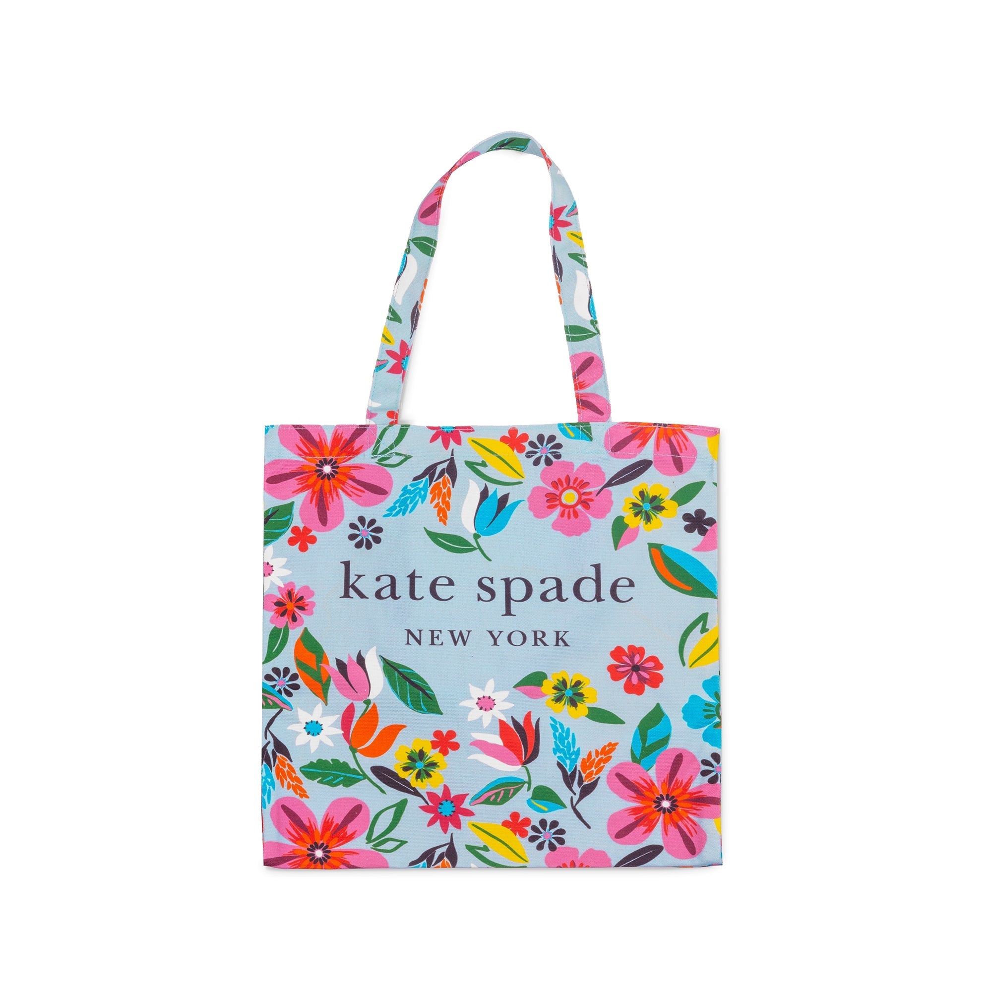 Canvas Book Tote, Safari Floral
