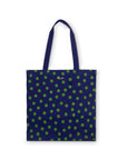 Canvas Book Tote, Sonnet Dot