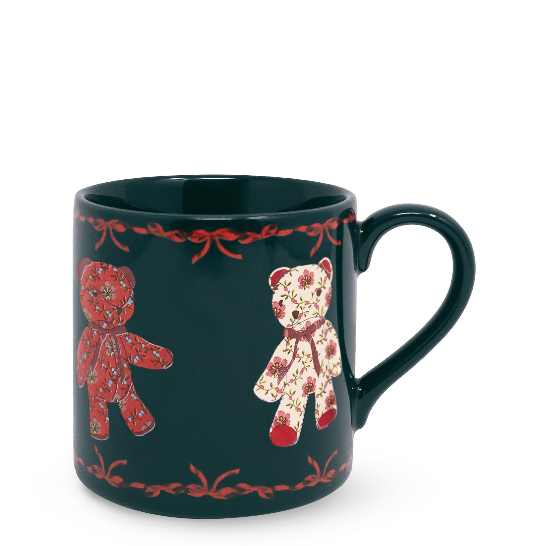 Ceramic Mug, Beary Festive