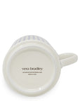 Ceramic Mug, Rachel Ditsy Stripe