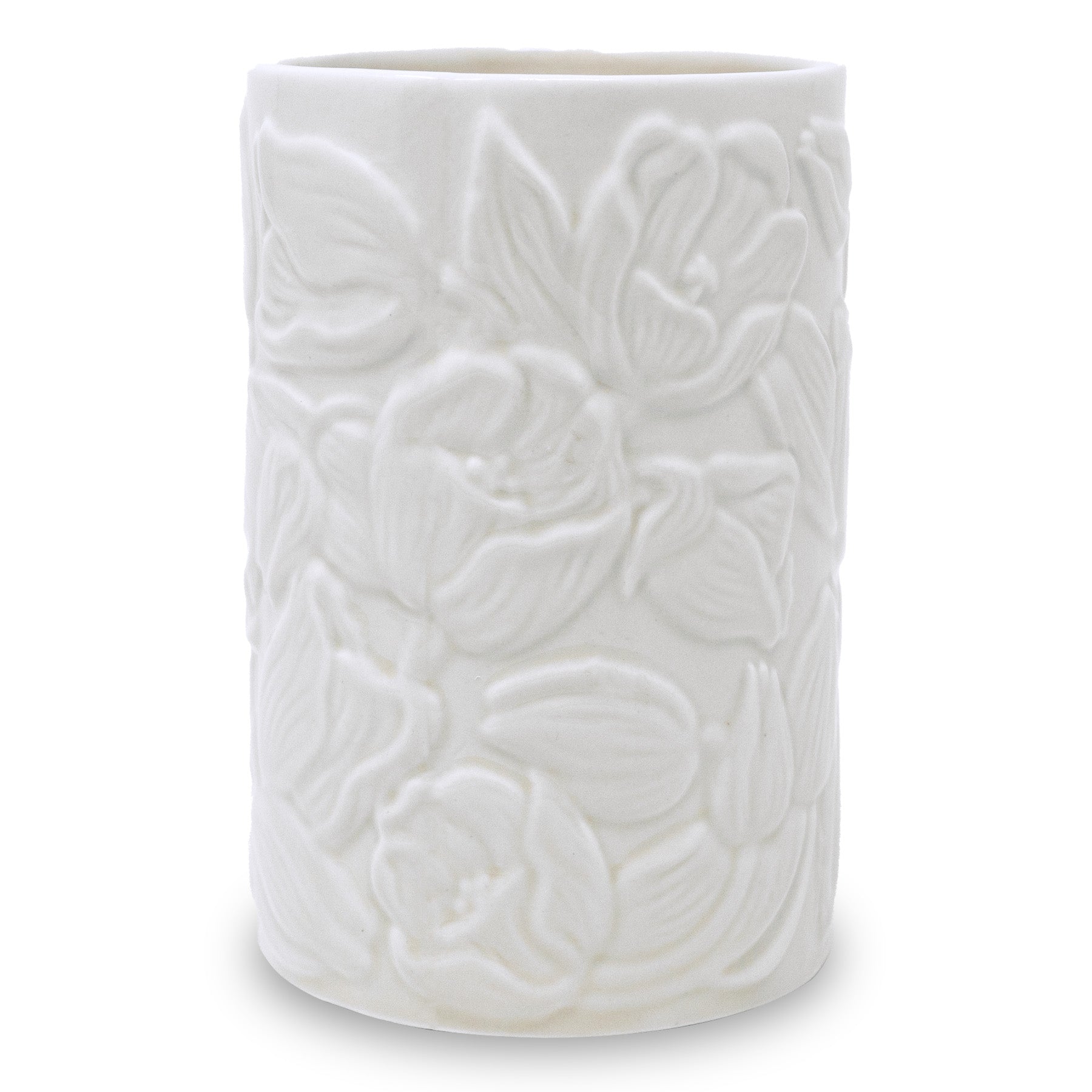 Pencil Cup, Meadow Bouquet Tonal Seedpearl