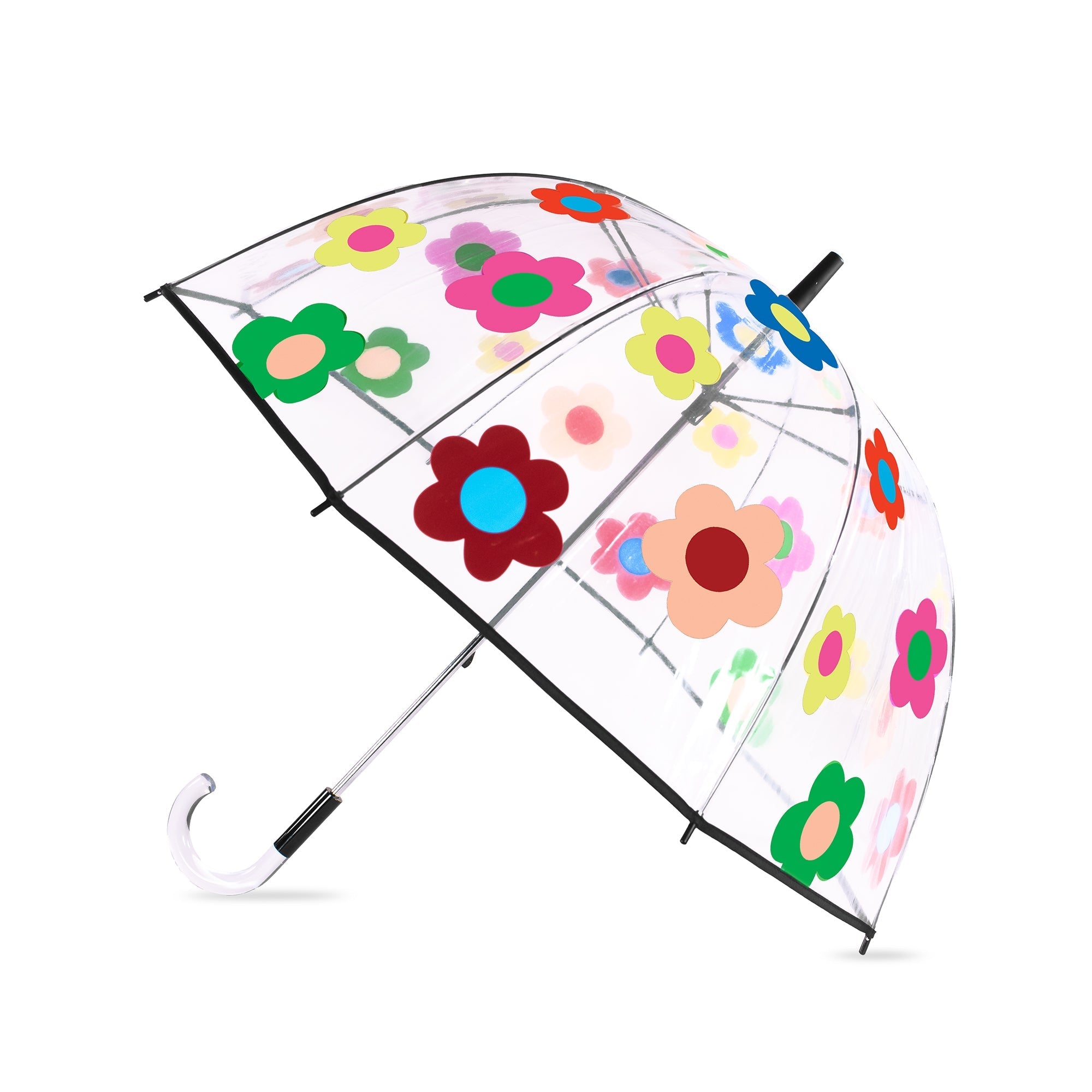 gingham patio umbrella Kate Spade Gingham Garden Clear Umbrella