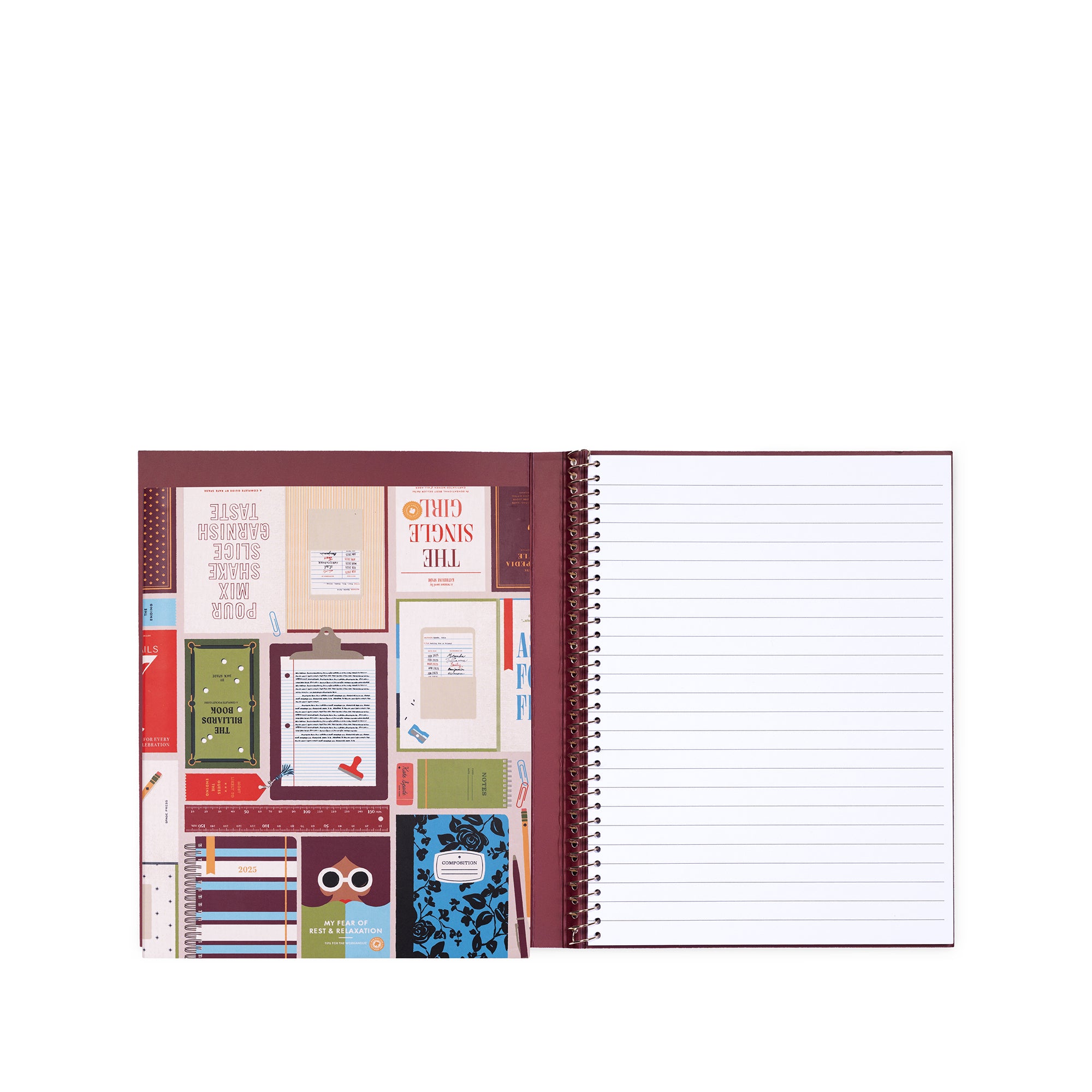 Concealed Spiral Notebook, Book Club