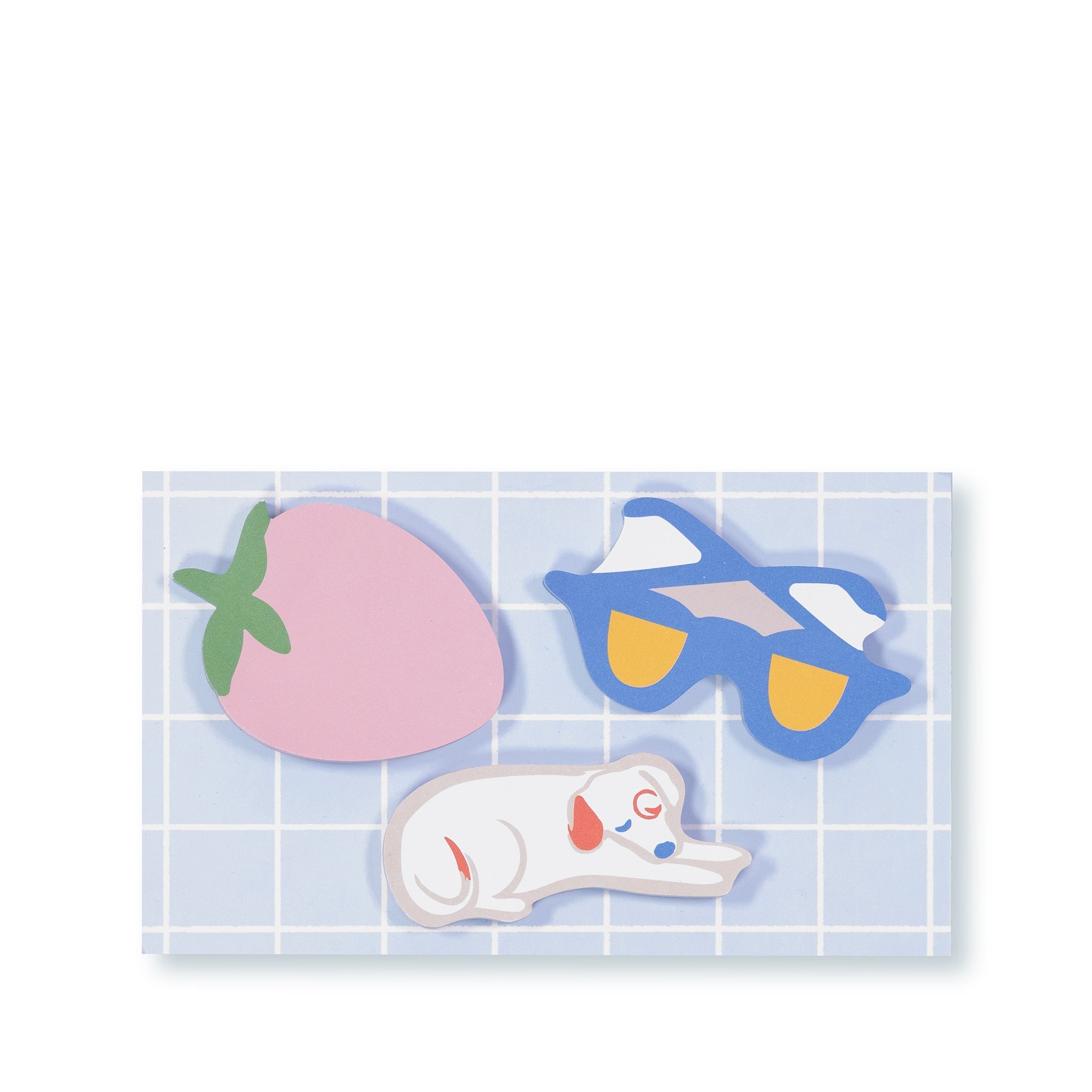 Die Cut Sticky Note Set, Park Picnic