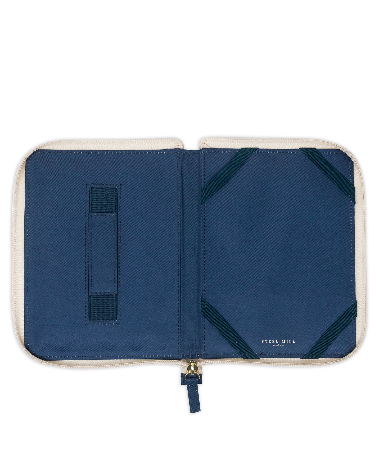 interior of book stack folio