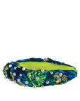 Embellished Slim Knot Headband, The Hottest Spot (Navy)