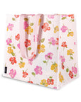 Grocery Tote, Spring Pansies