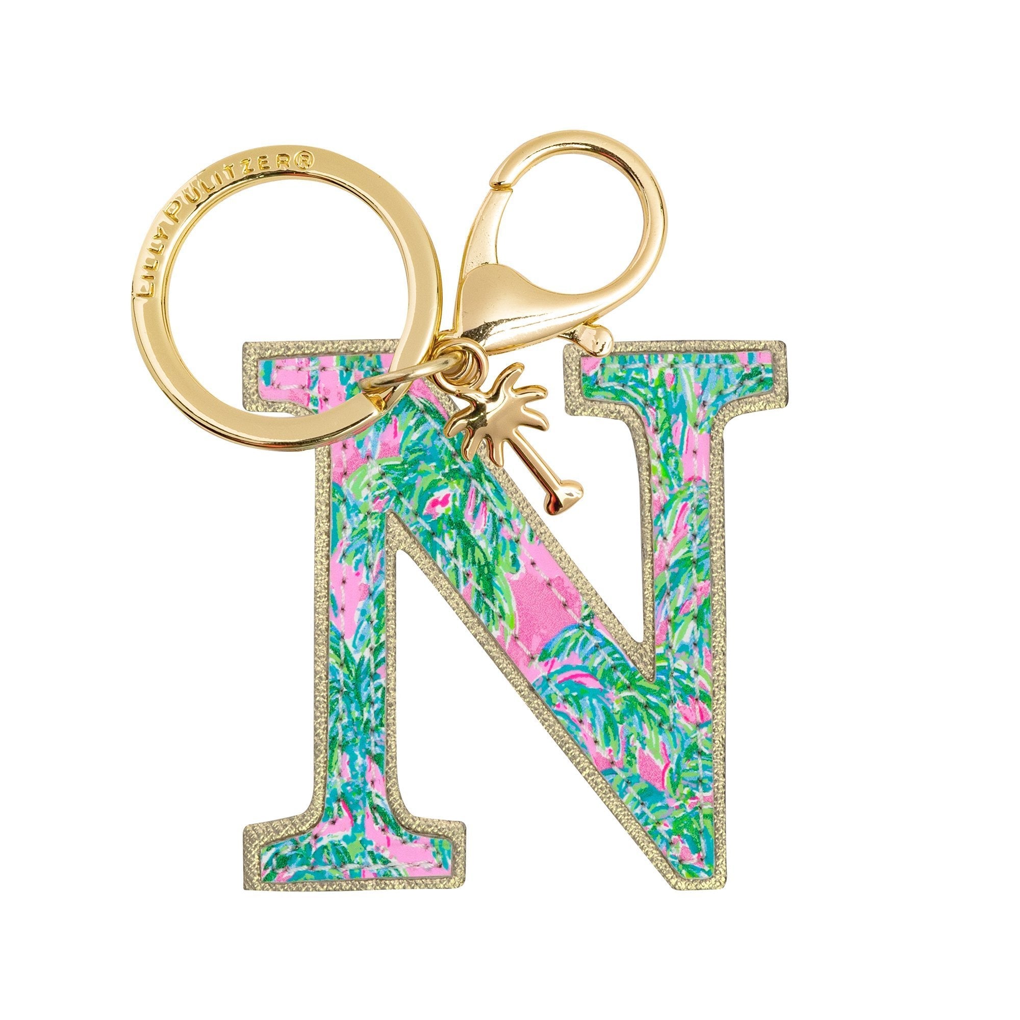Initial Keychain, N