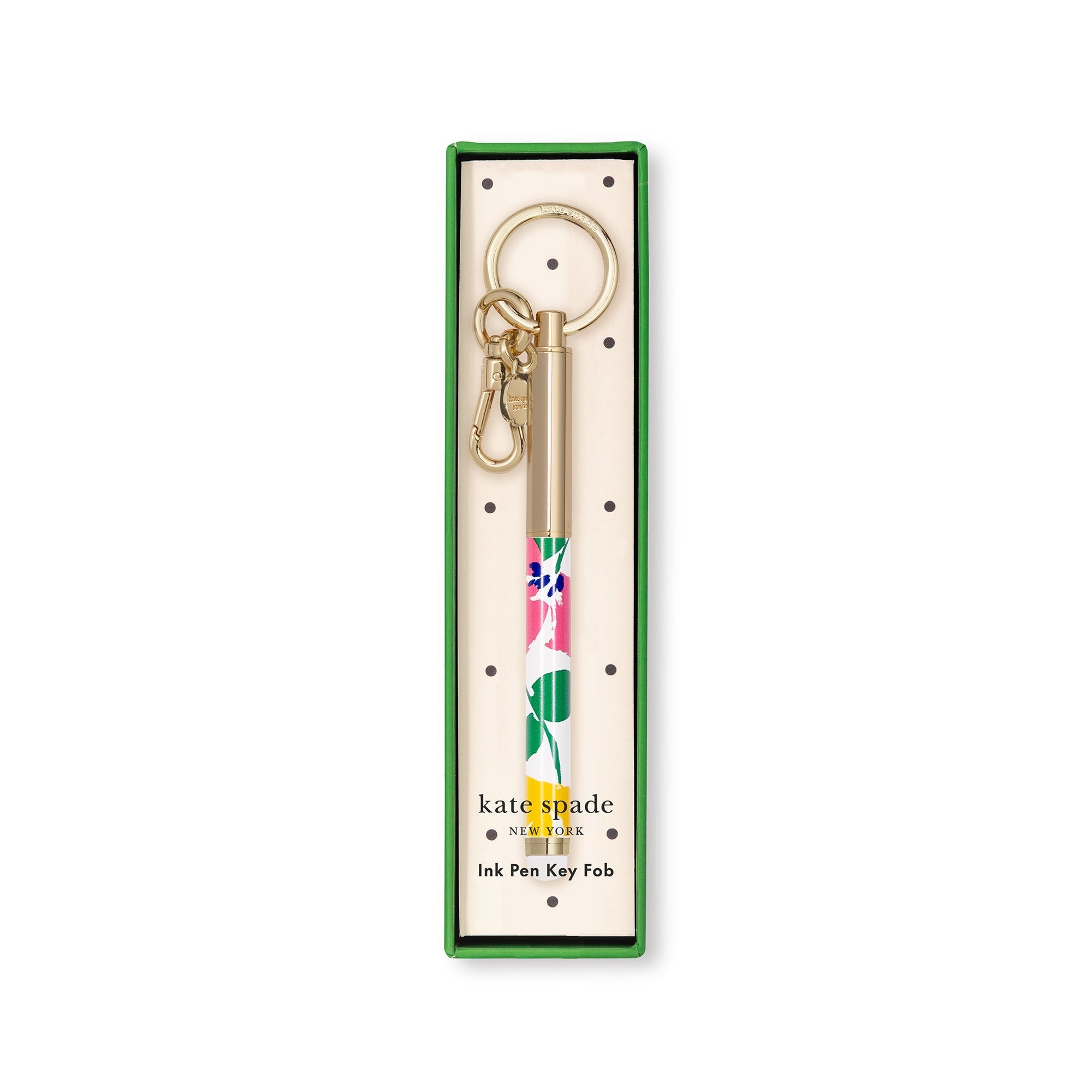 Key Fob Pen, Painterly Bouquet