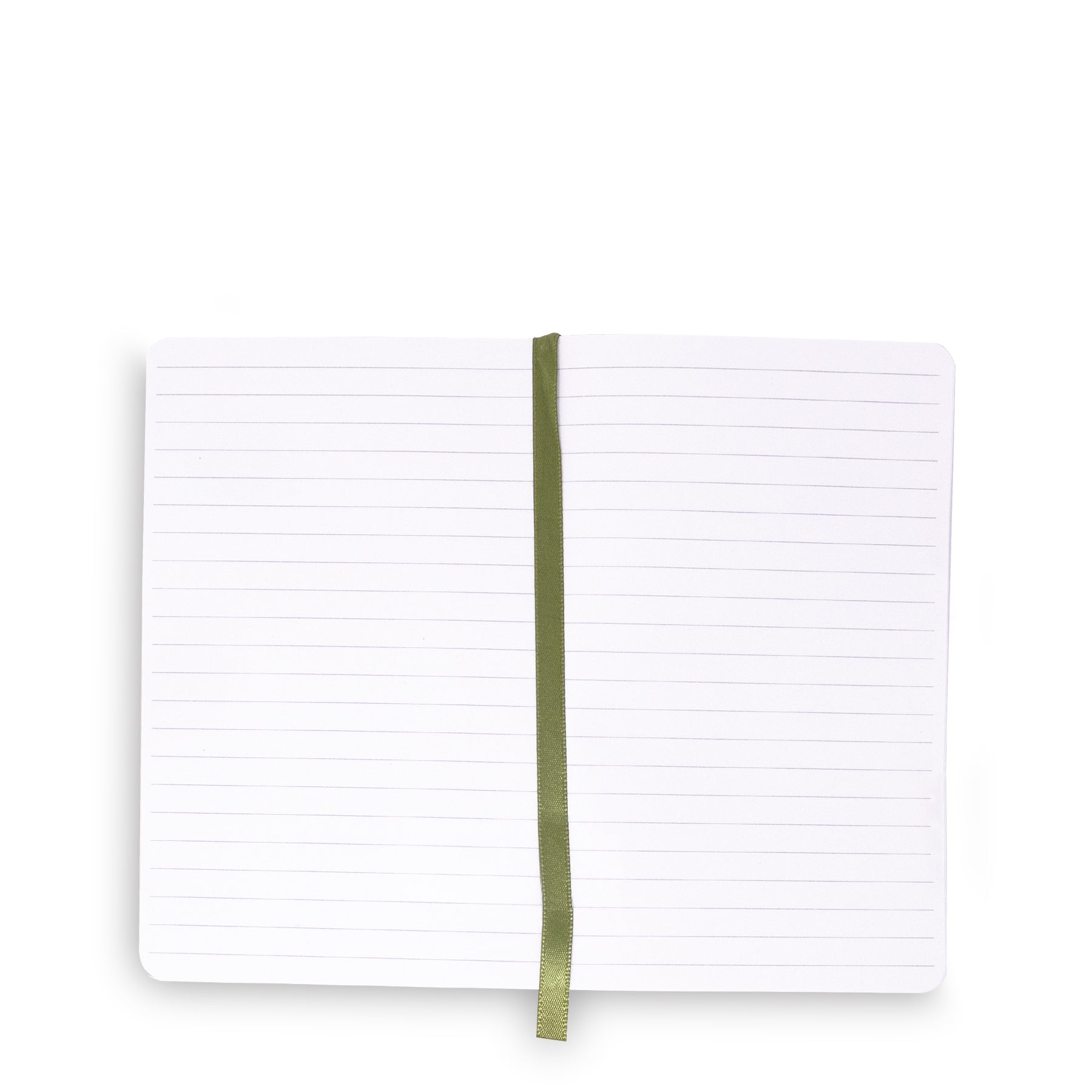 inside of green plaid journal