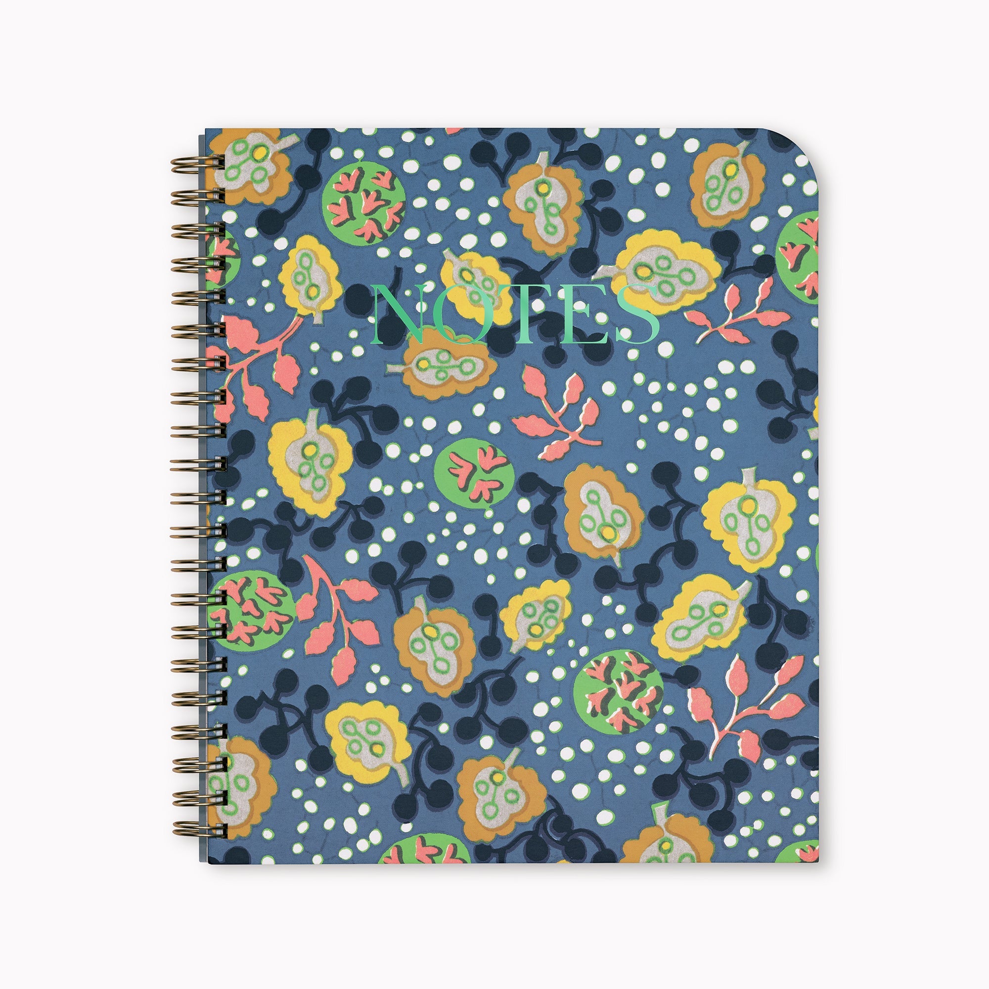 Large Spiral Notebook, Chimie Des Fleurs