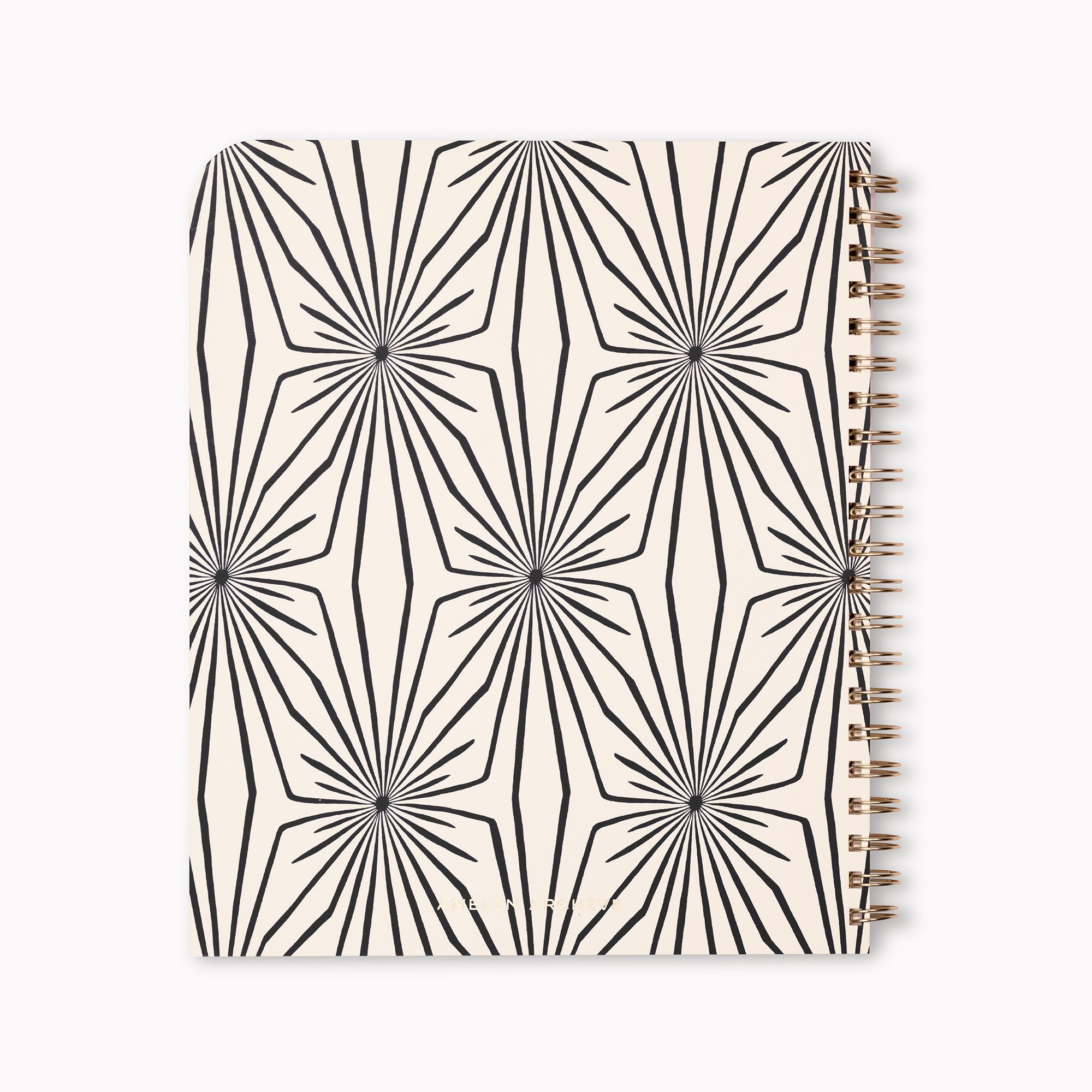Large Spiral Notebook Composition
