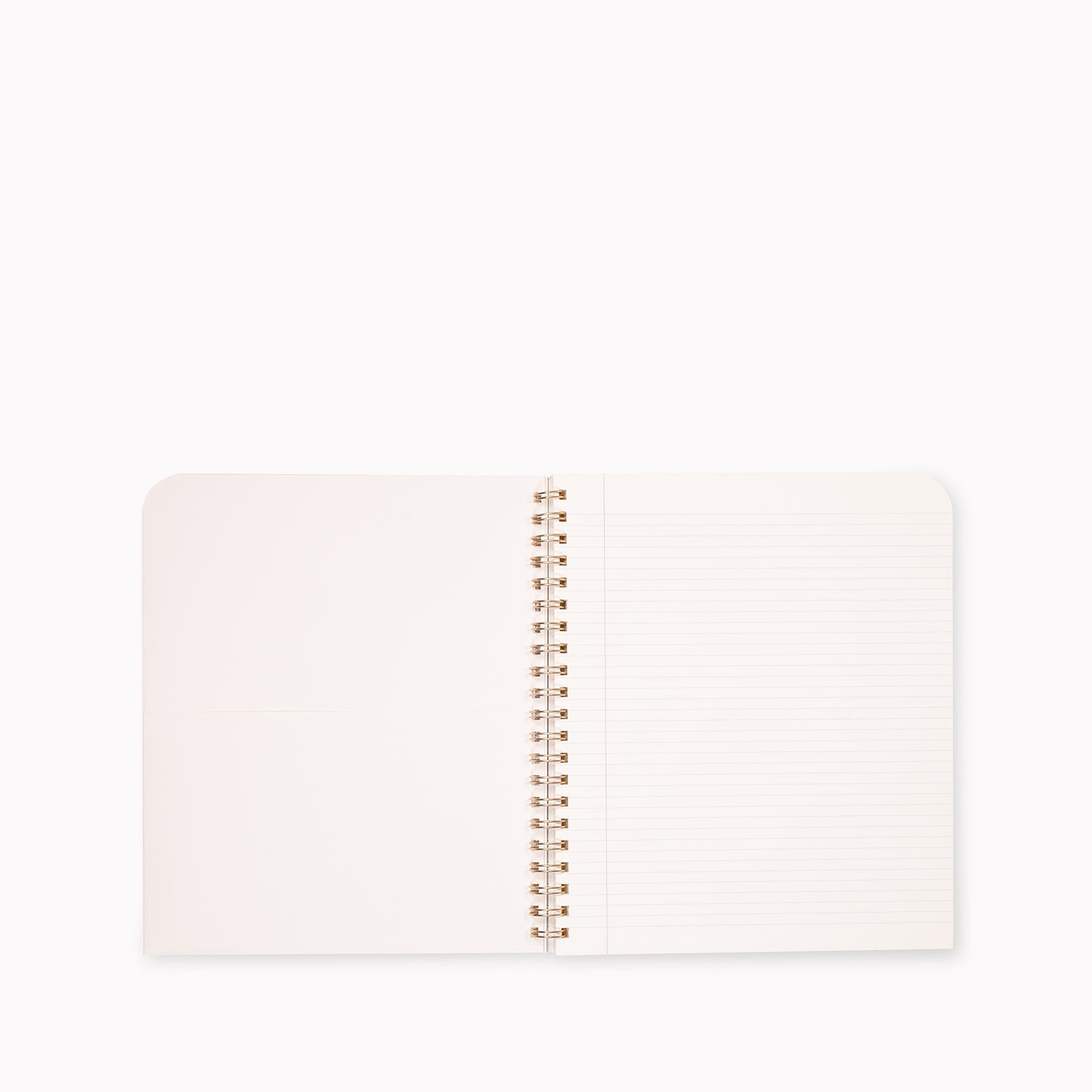 Large Spiral Notebook Composition