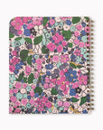 Large Spiral Notebook, Florale