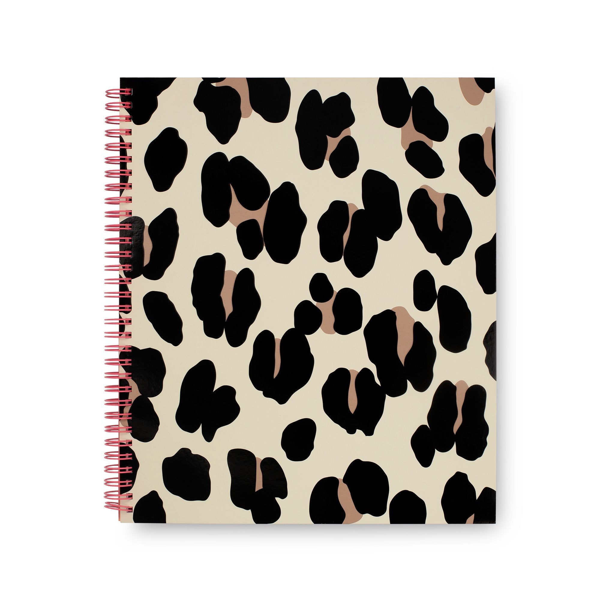 Spiral Notebook (Large), Forest Feline