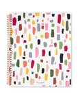 Large Spiral Notebook, Painterly Strokes