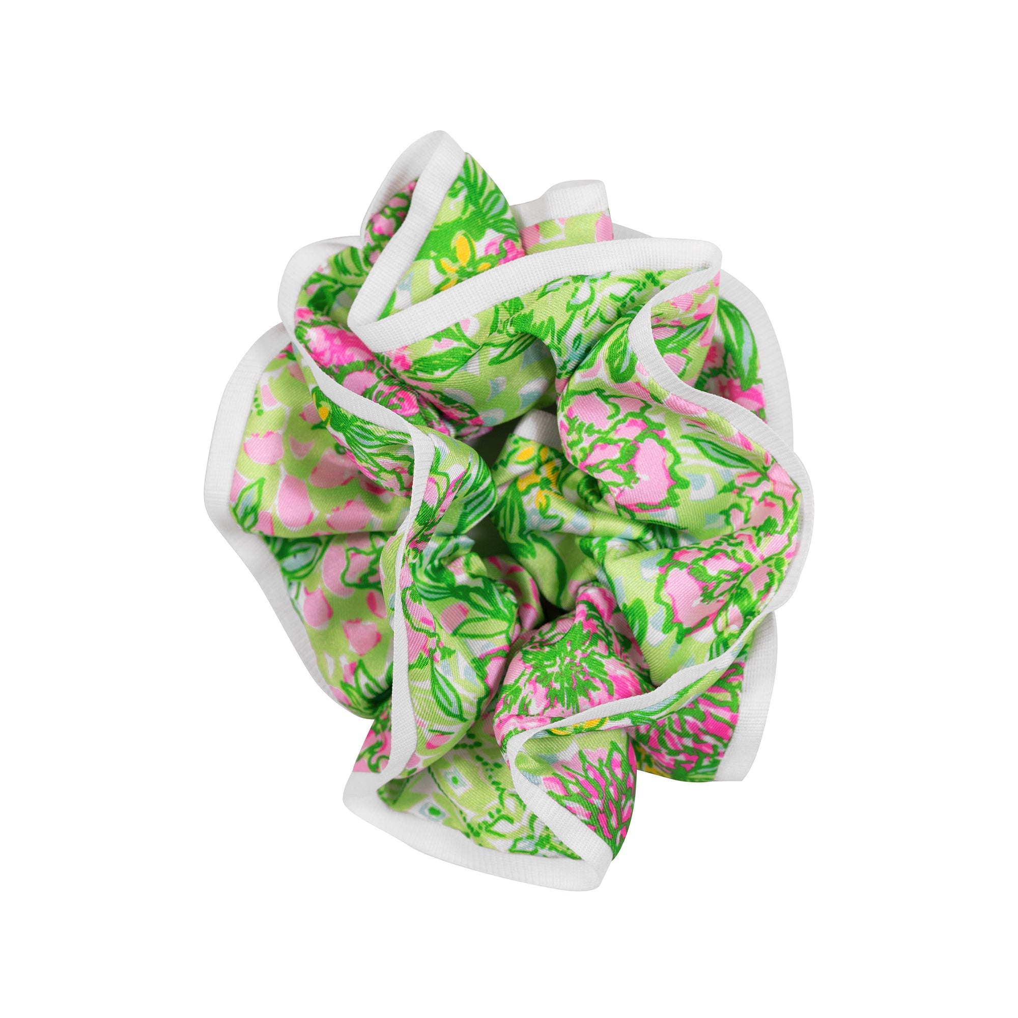 Layered Ruffle Scrunchie Set, Assorted
