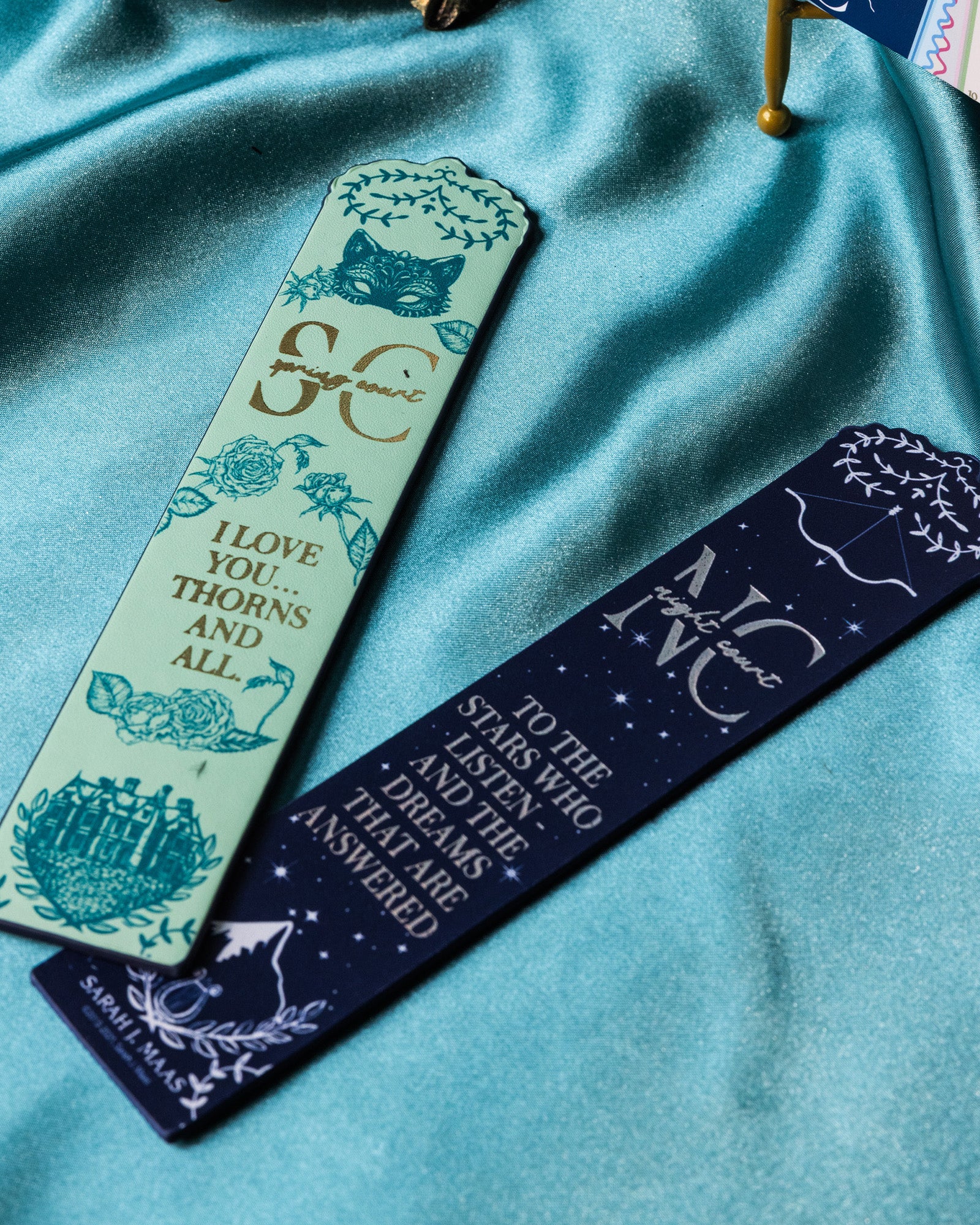spring court and night court bookmarks