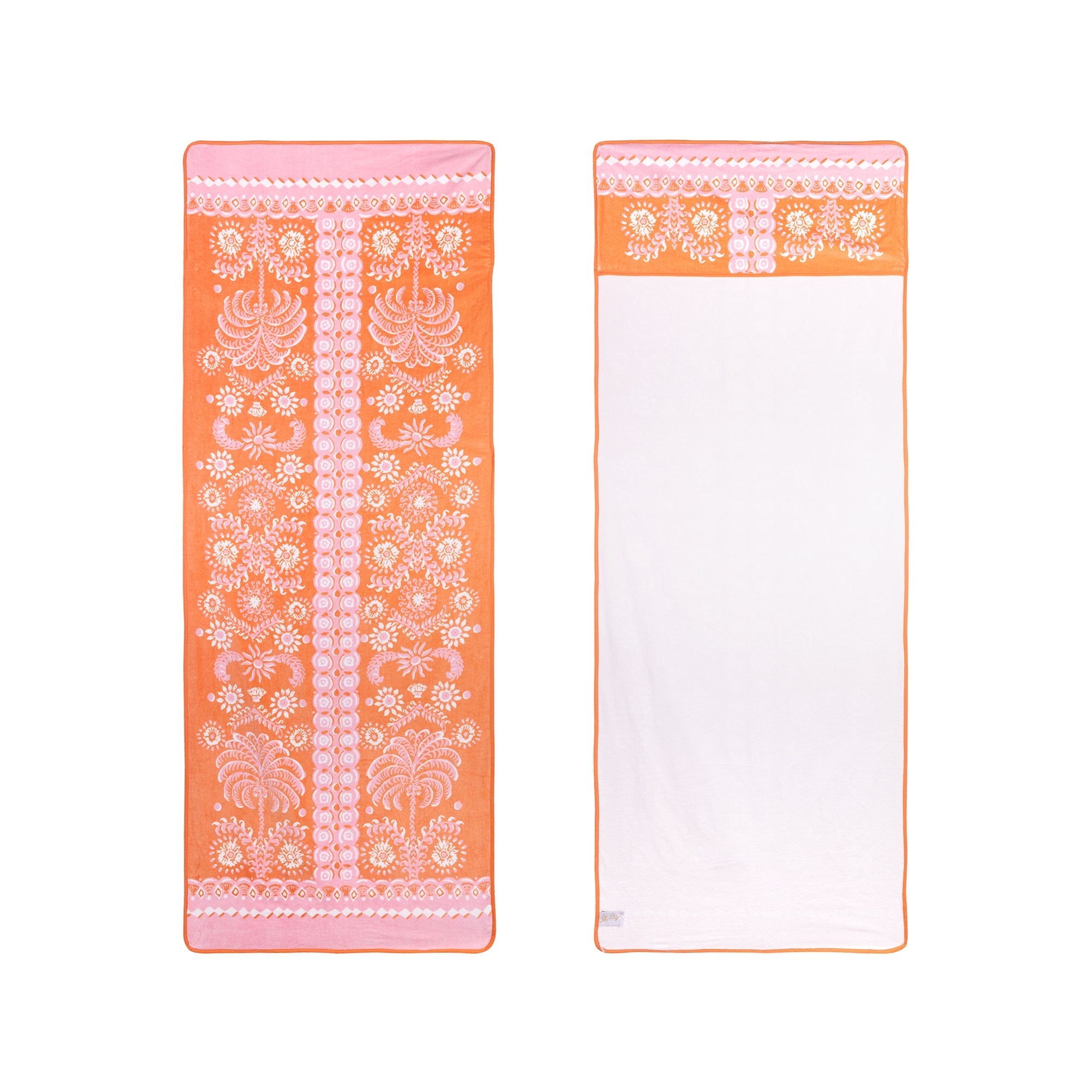 Beach Lounger Towel, Breezy Palm Engineered