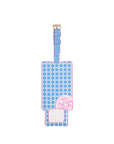 Luggage Tag (Updated), Frenchie Blue Caning