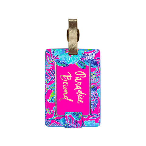 Lilly Pulitzer Luggage Tag, Lil Earned Stripes – Garvin Lane