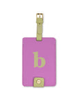 Just Mine Initial Luggage Tag, B