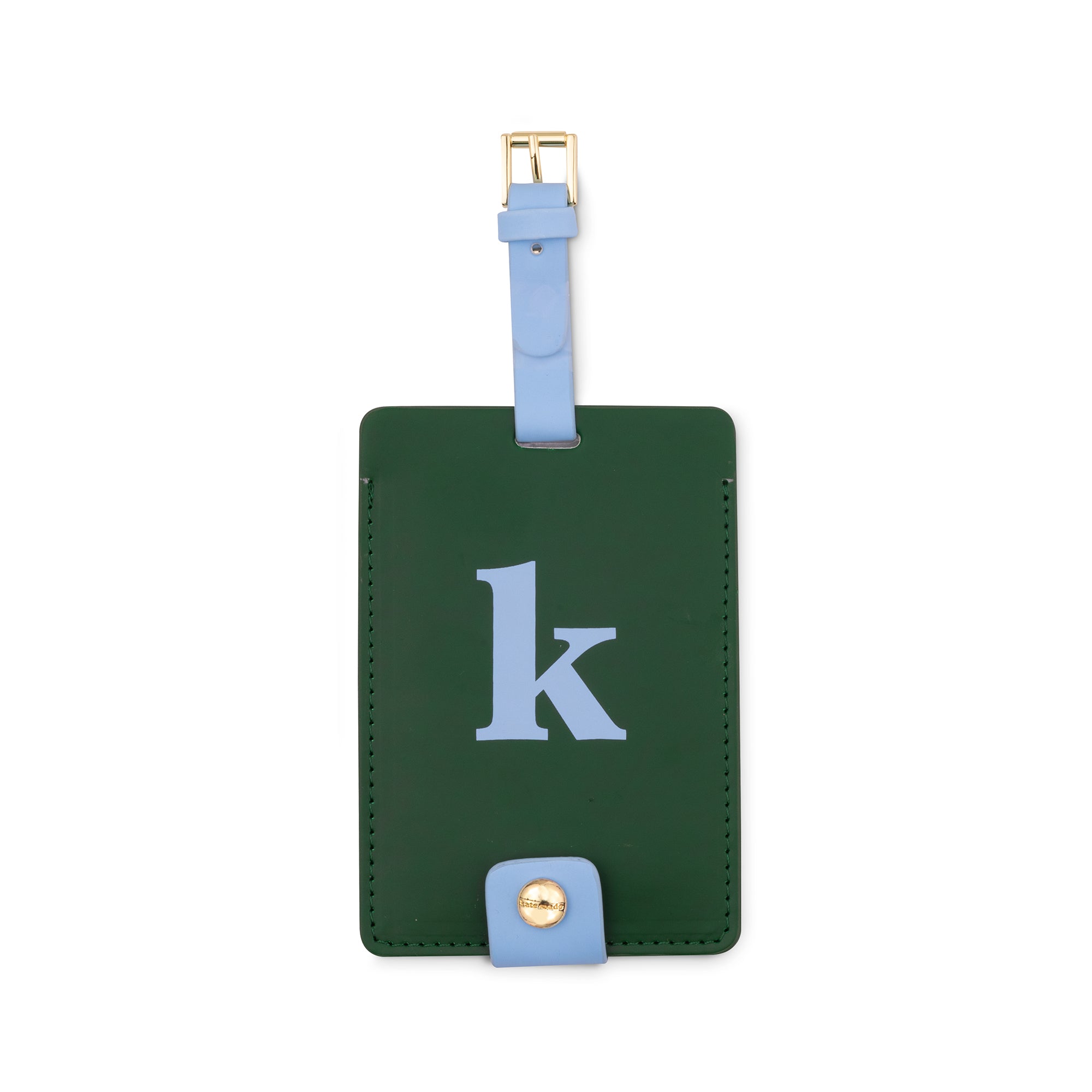 Just Mine Initial Luggage Tag, K