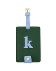 Just Mine Initial Luggage Tag, K
