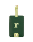 Just Mine Initial Luggage Tag, R