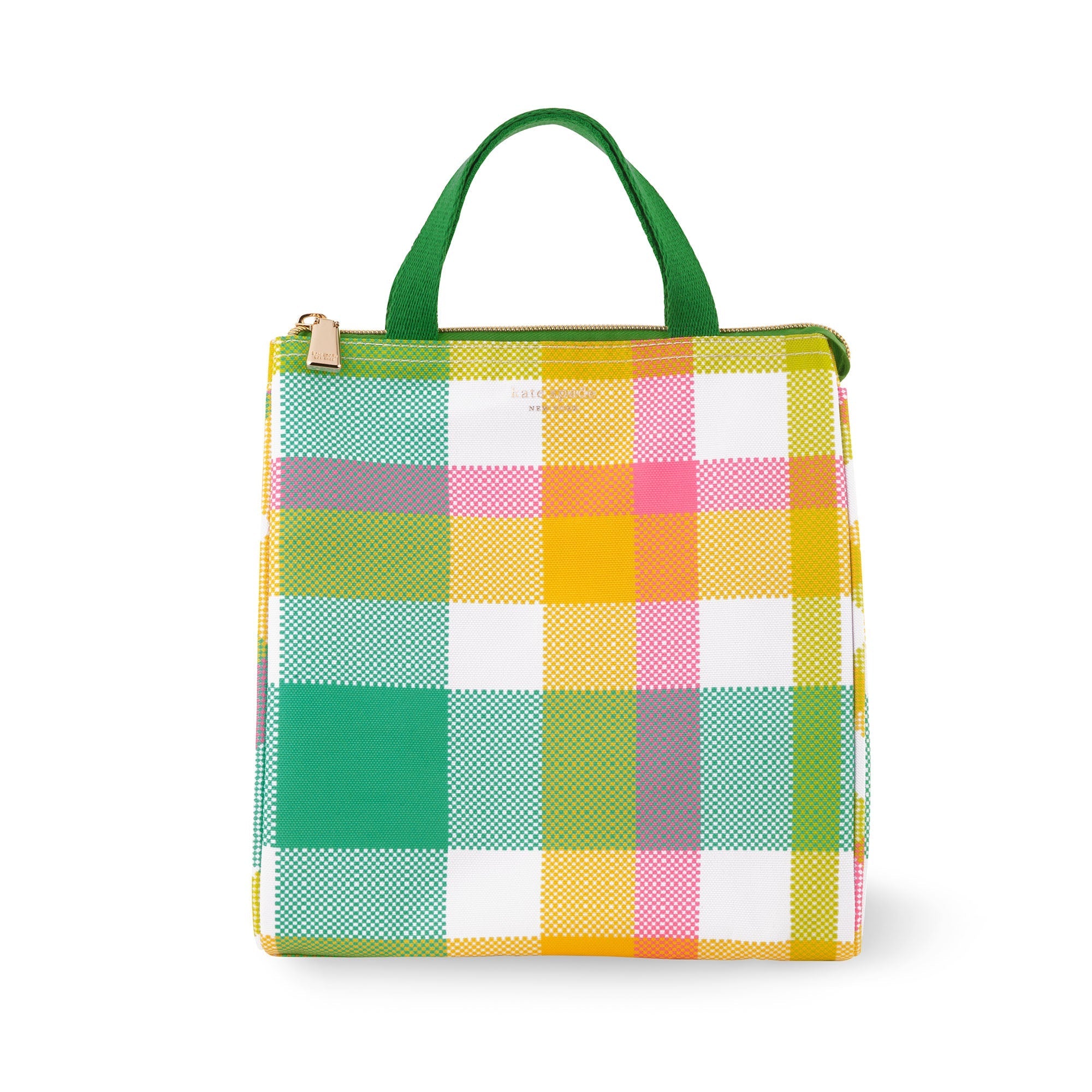 Lunch Bag, Garden Plaid