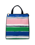 Lunch Bag, Ocean Stripe