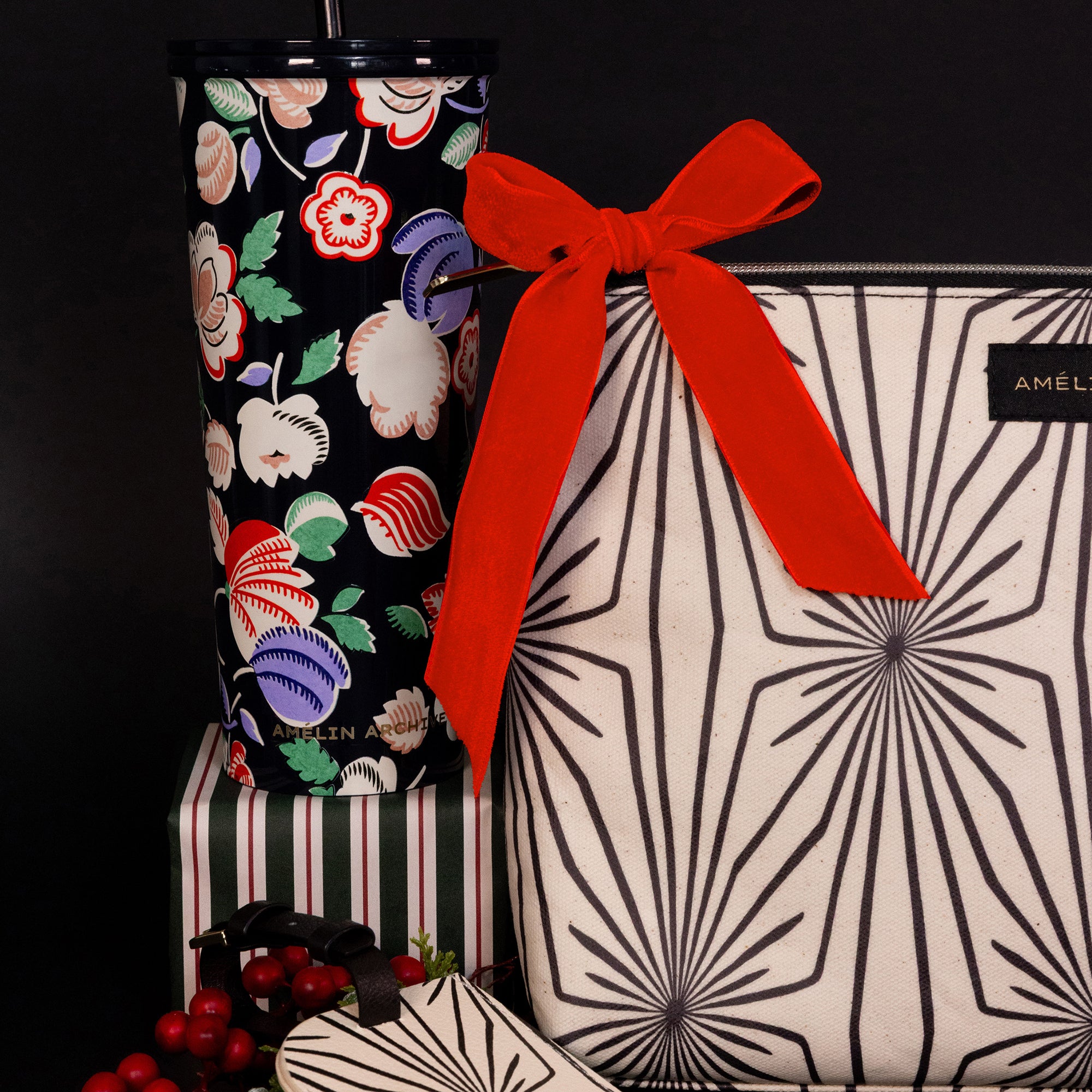 Stainless Steel Tumbler with Straw Sonia