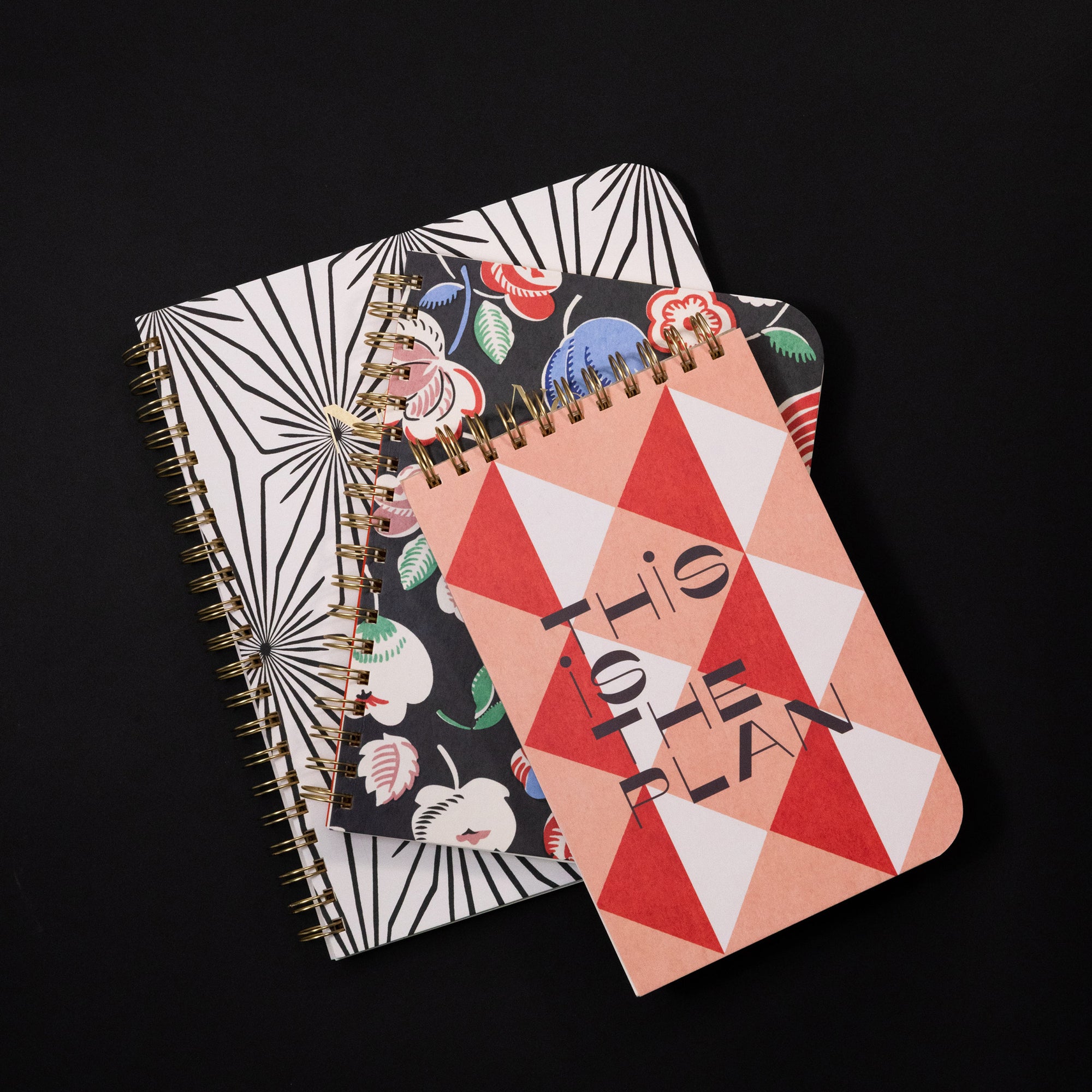 Large Spiral Notebook Composition